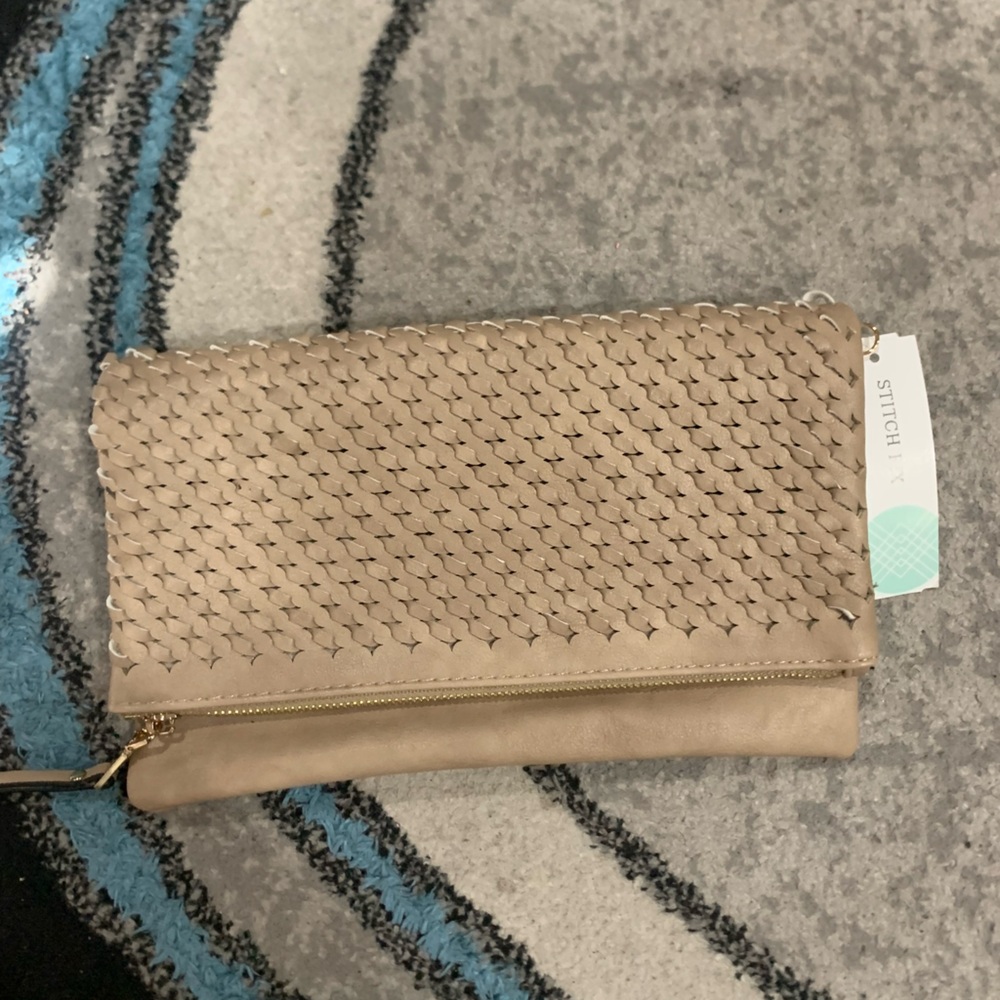 stitch fix urban expressions neela woven flap clutch